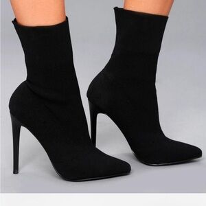 Steve Madden sock booties